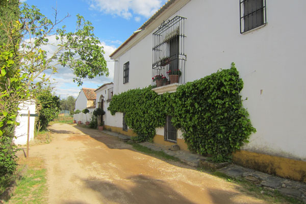 Oprit langs Finca Santa Marta